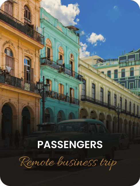 Passengers Business Trip connecté