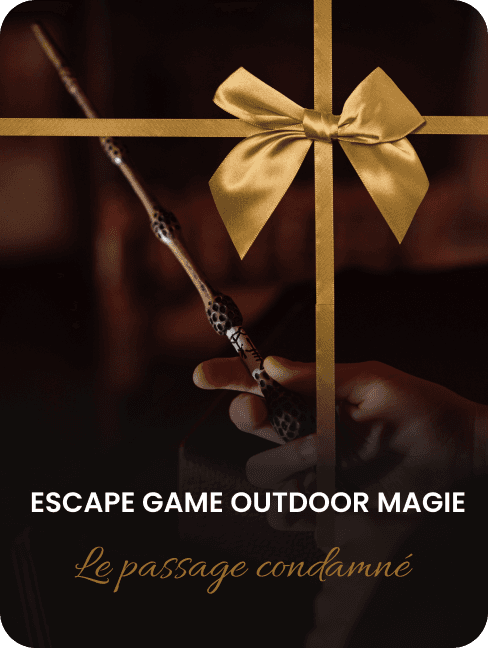 🪄 CARTE CADEAU 🪄 Escape Game Outdoor Magie