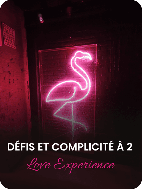 Défis et complicité à 2 Love Experience