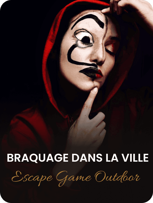 Braquage dans la ville Escape game outdoor