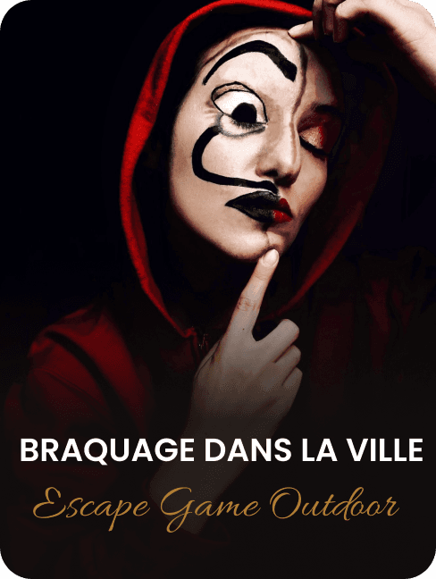 Braquage dans la ville Escape game outdoor