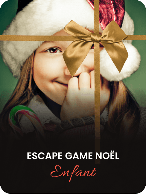 ☃️ CARTE CADEAU ☃️ Escape game Noël enfant