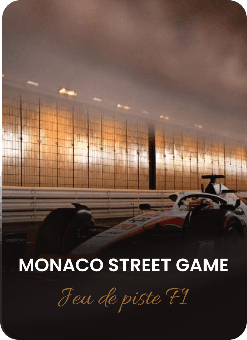 Monaco Street Game Parcours ludique thématique