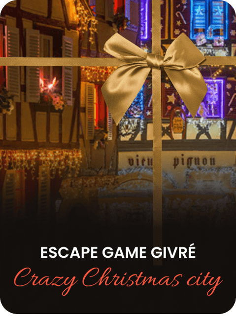 ❄️ CARTE CADEAU ❄️ Escape game givré
