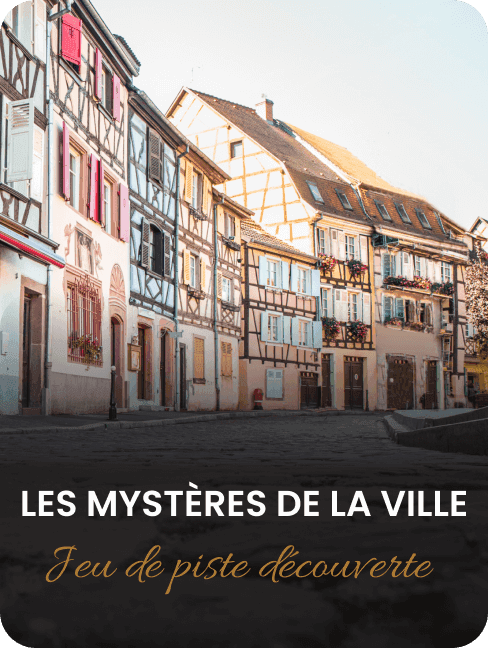 Les mystères de la ville Jeu de piste découverte