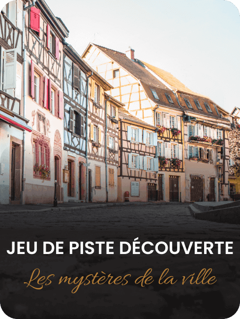 Jeu de piste découverte Les mystères de la ville