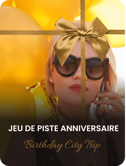 🎂 CARTE CADEAU 🎂 Jeu de piste anniversaire