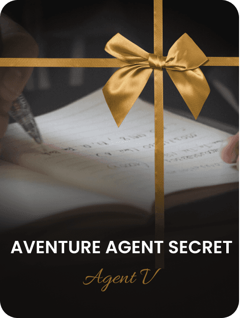 🕵️♂️ CARTE CADEAU 🕵️♂️ Aventure agent secret