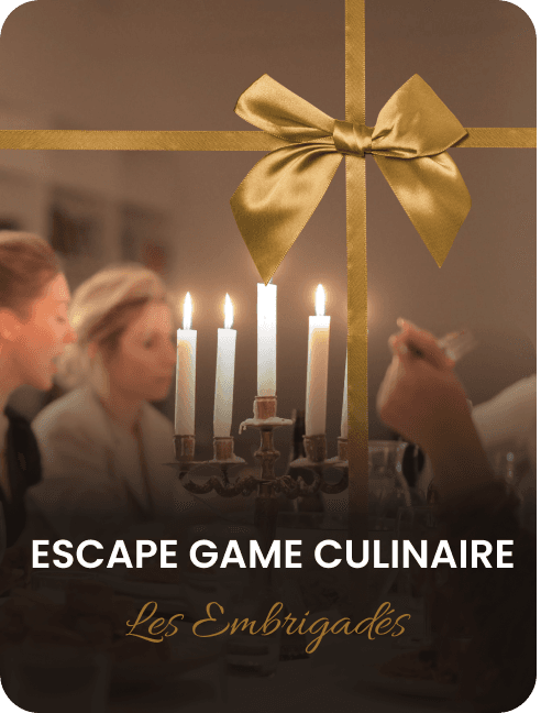 🥄 CARTE CADEAU 🥄 Escape game culinaire